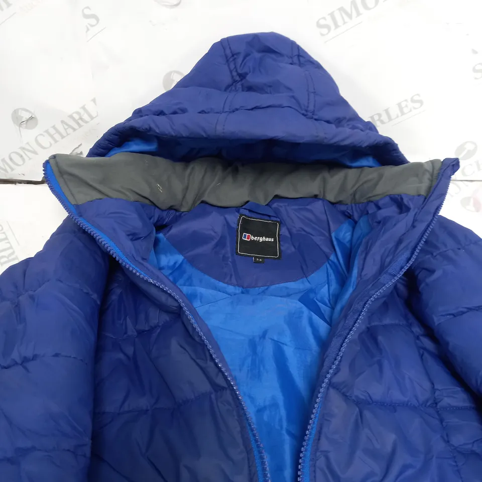 BLUE BUBBLE BERGHAUS COAT FOR BOYS - 5-6YRS