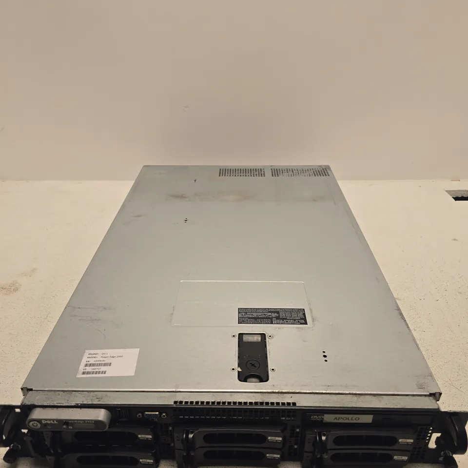 DELL POWEREDGE 2950 RACK-MOUNTED SERVER UNIT