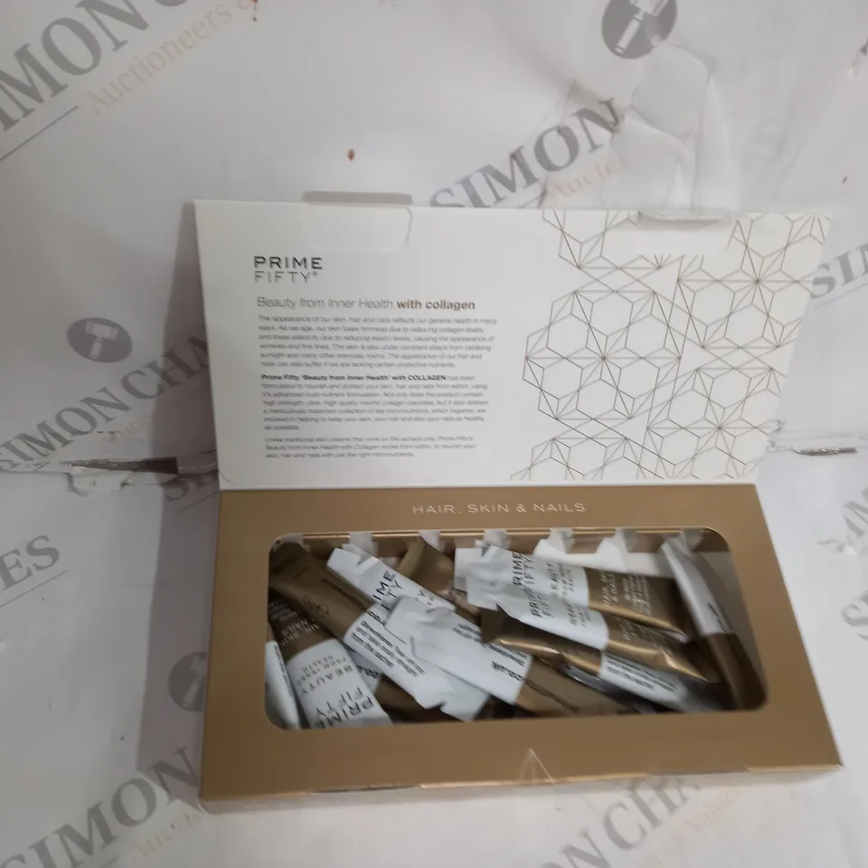 PRIME FIFTY ORAL SACHET FOR HAIR SKIN AND NAILS BOX OF APPROX 12