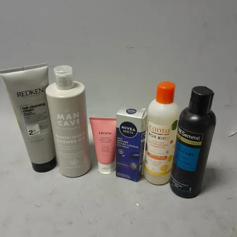 APPROXIMATELY 20 ASSORTED HEALTH & BEAUTY ITEMS TO INCLUDE - MANCAVE SHOWER GEL, CANTU KIDS SHAMPOO AND NIVEA MEN EYE CREAM