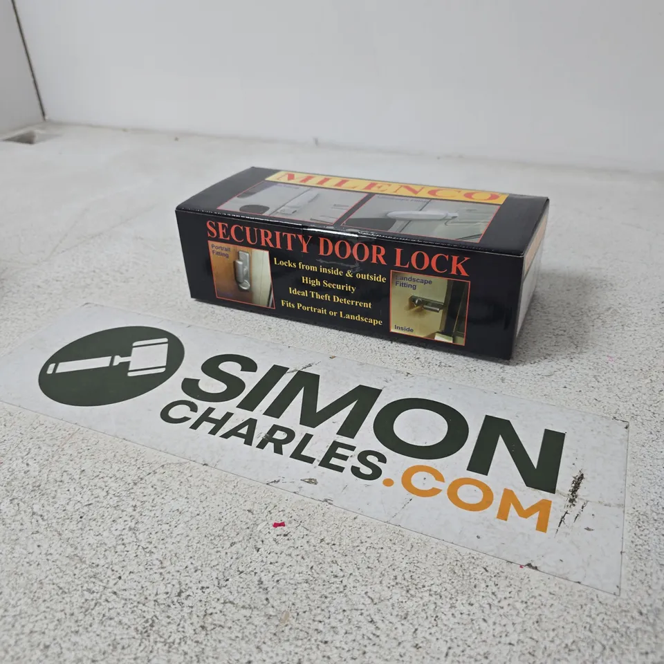 MILENCO SECURITY DOOR LOCK – BOXED