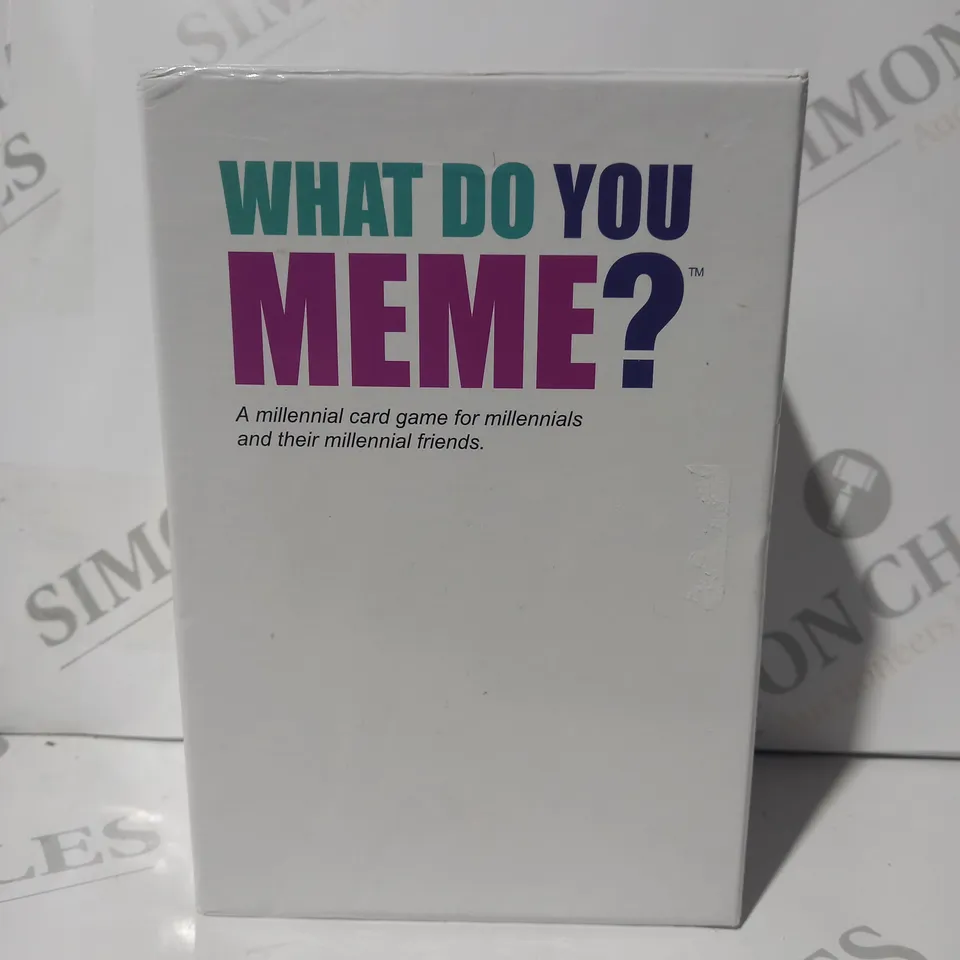 WHAT DO YOU MEME? PARTY GAME