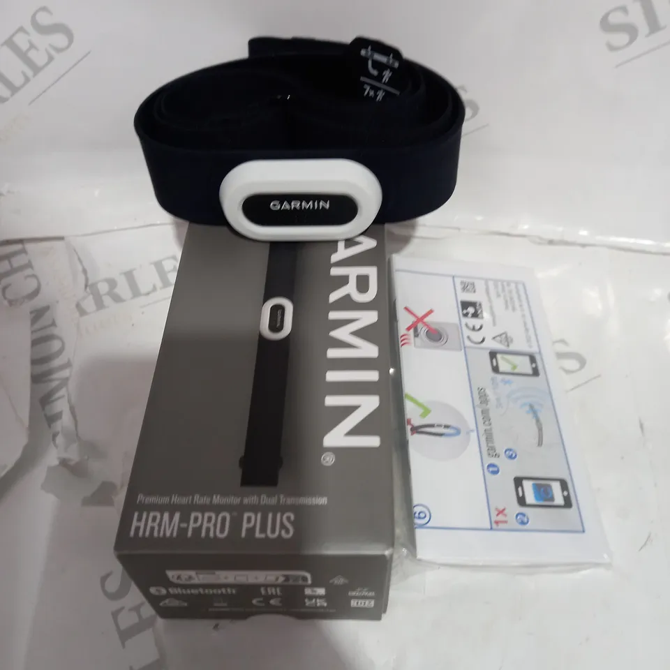 GARMIN -PREMIUM HEART RATE MONITOR WITH DUAL TRANSMISSION - HRM-PRO PLUS