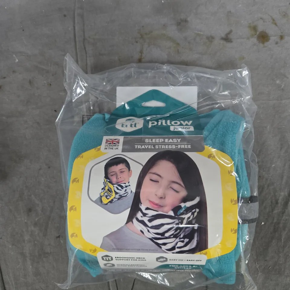 PILLOW JUNIOR TRAVEL NECK PILLOW – TURQUOISE (KIDS)