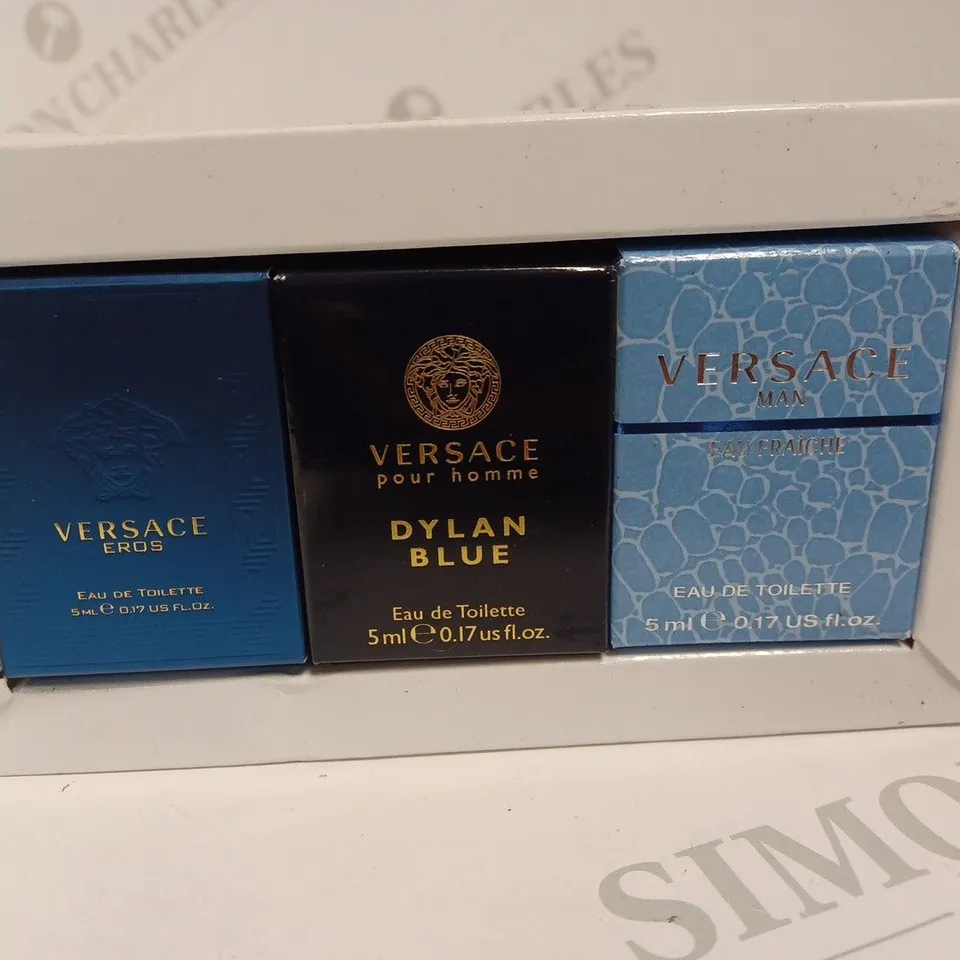 SET OF 3 VERSACE 5ML MINITURES
