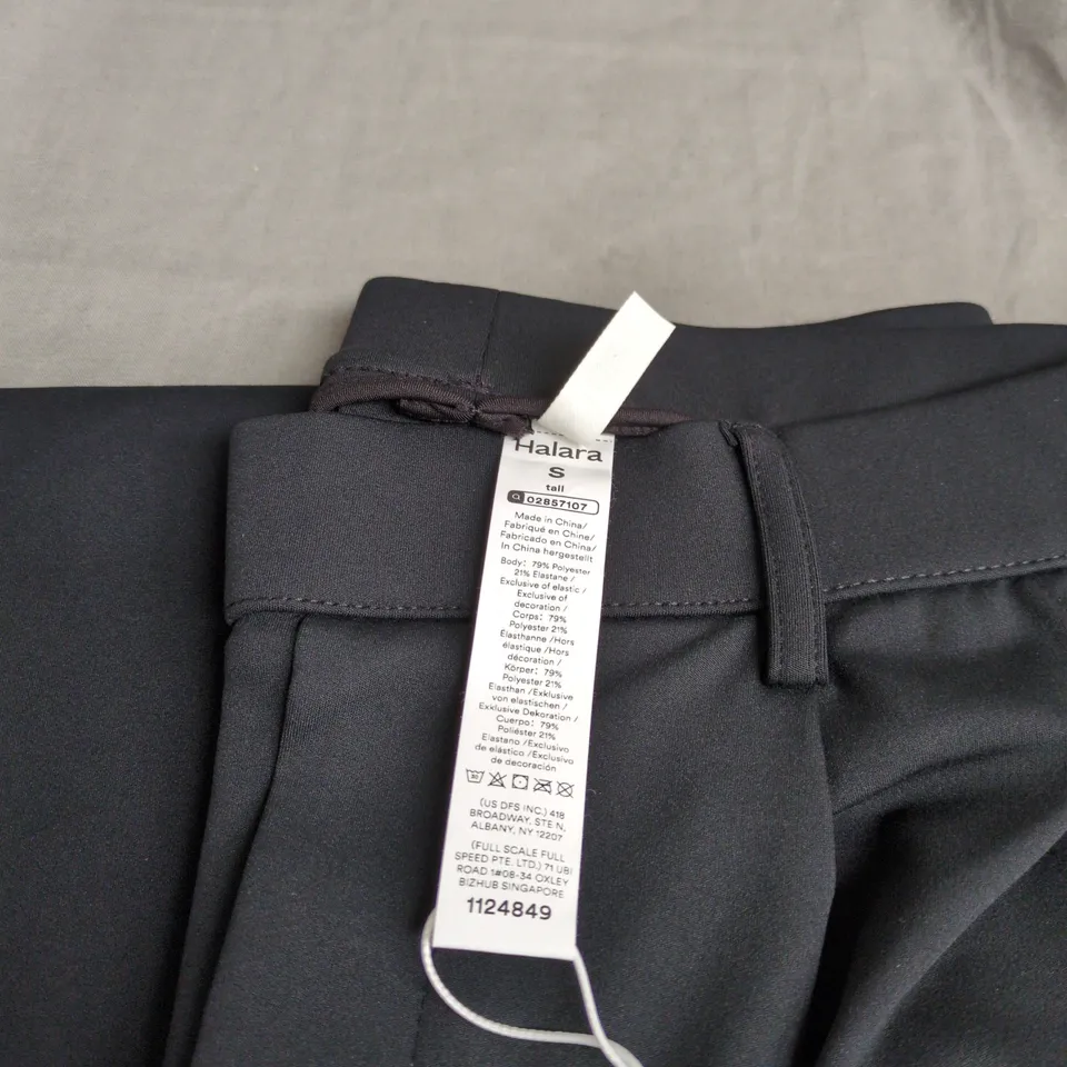 HALARA LADIES TROUSERS SIZE SMALL TALL BLACK