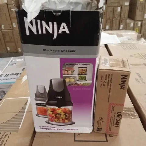 BOXED NINJA FOOD CHOPPER AND PROCHEF THERMOMETER 