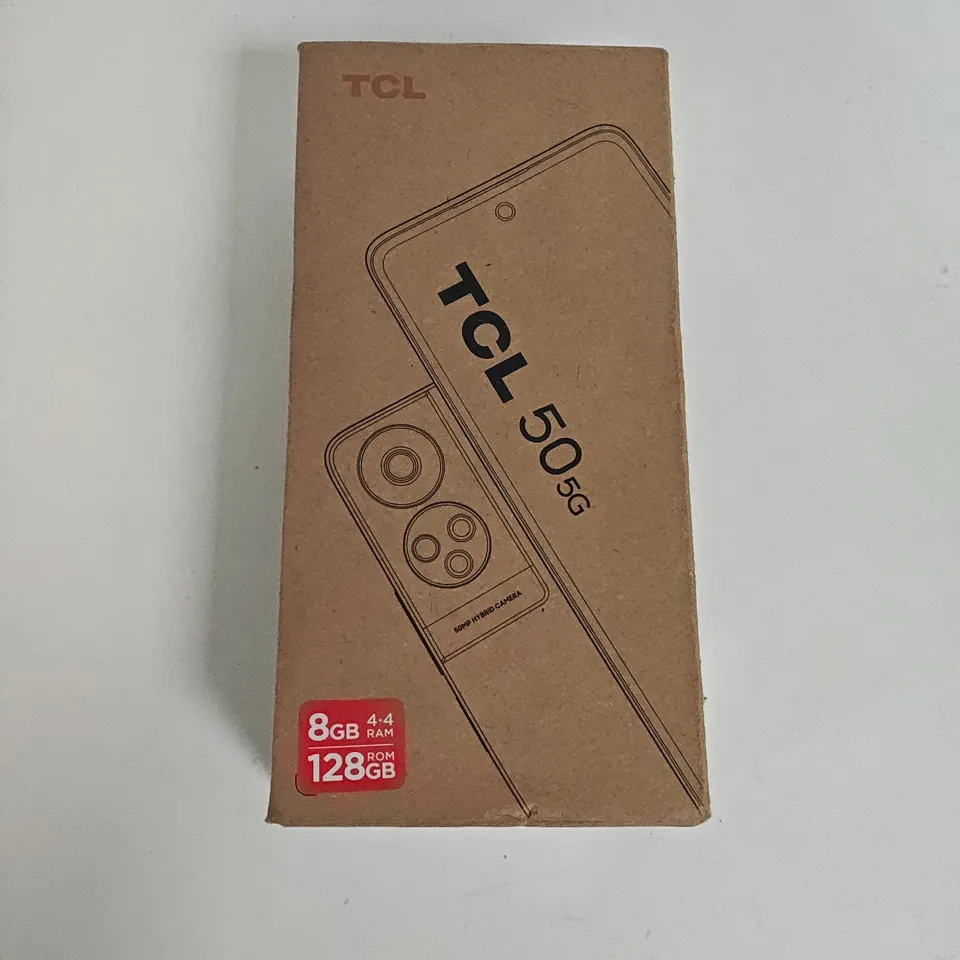 BOXED TCL 50 5G 4+4GB 128GB IN SPACE GREY - T613K