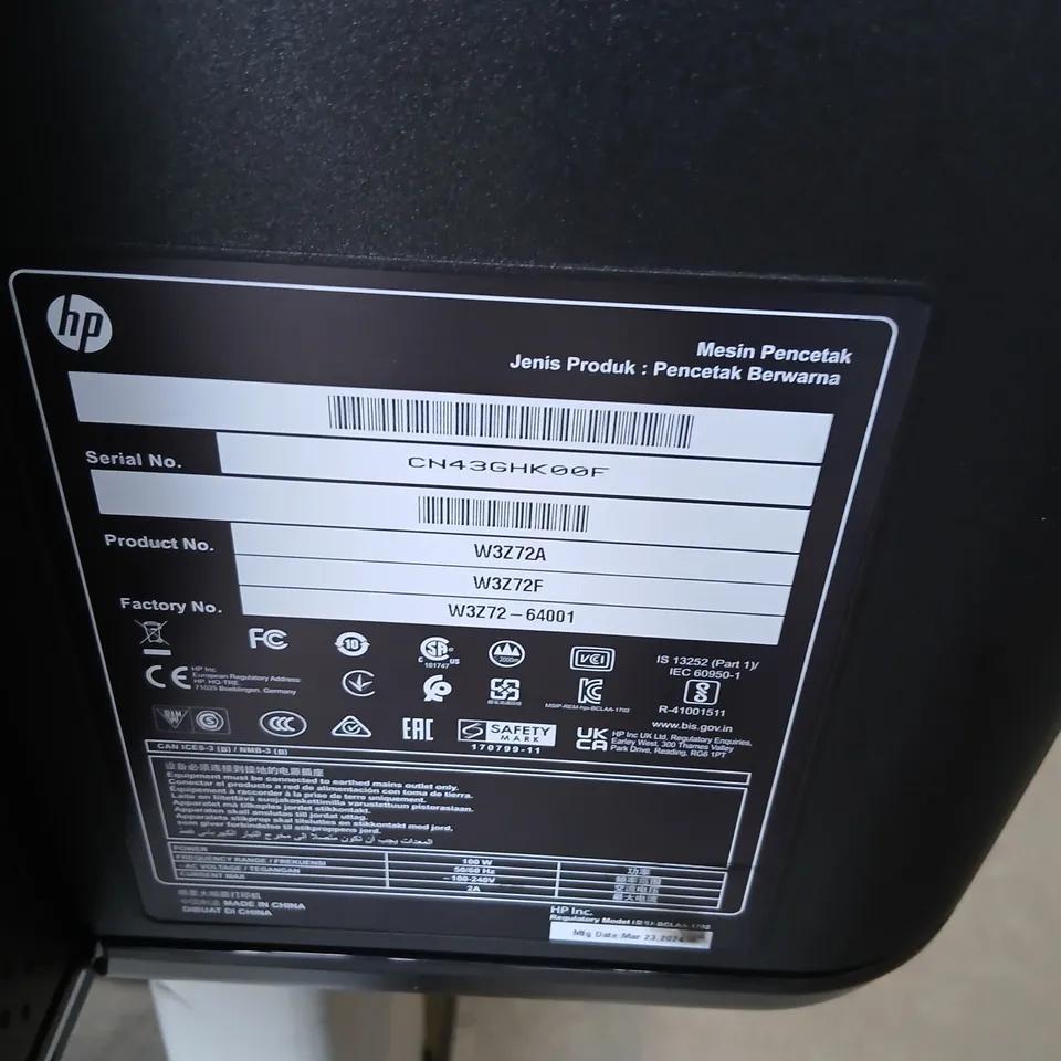 HP DESIGNJET Z9+ POSTSCRIPT COLOUR PRINTER WITH DREAMCOLOR – ON STAND