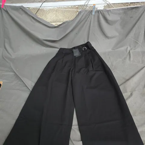 MARY WYATT MORELLA WIDE LEG TROUSER – BLACK – UK 6 