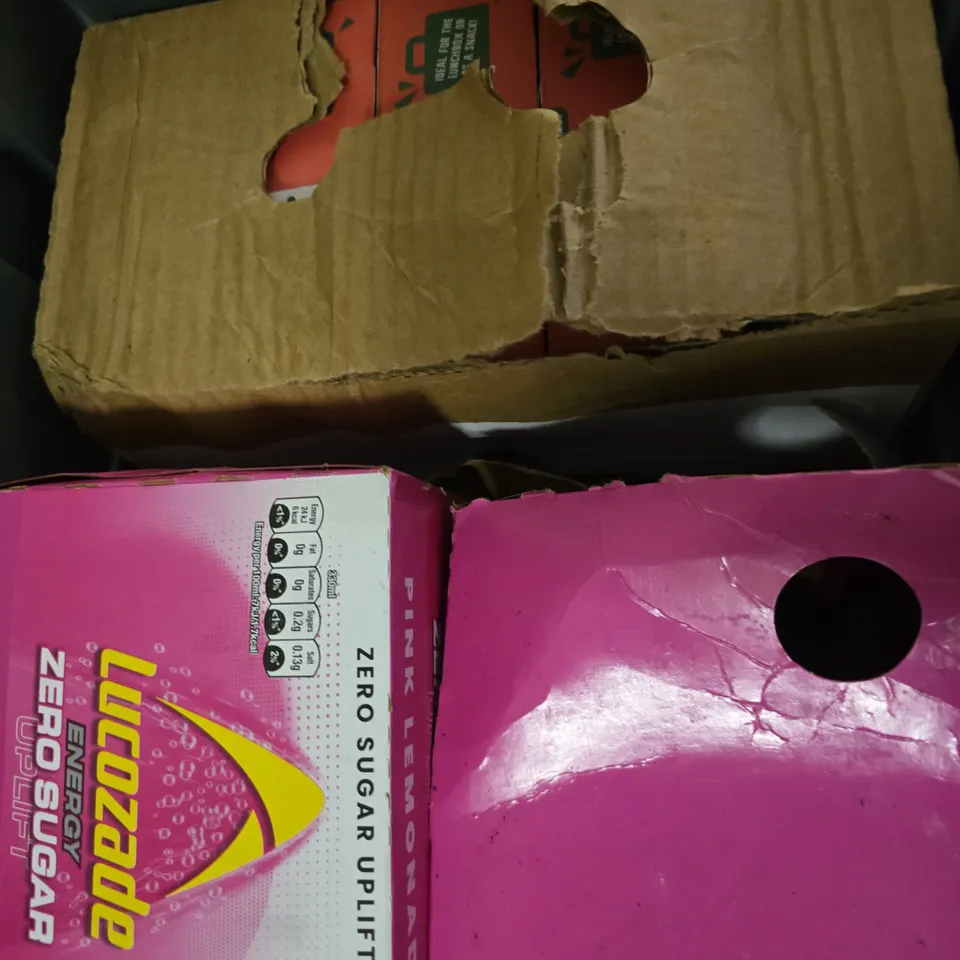 APPROXIMATELY 7 ASSORTED FOOD & DRINK ITEMS TO INCLUDE - TOBERONE , TESCO LONG GRAIN RICE , GOGO SQUEEZ ETC