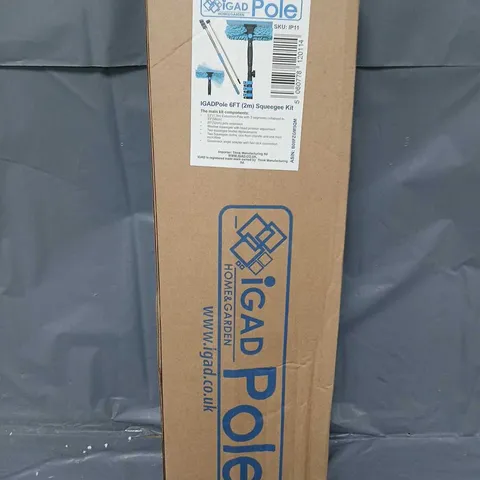 BOXED IGAD 6FT POLE SQUEEGEE KIT
