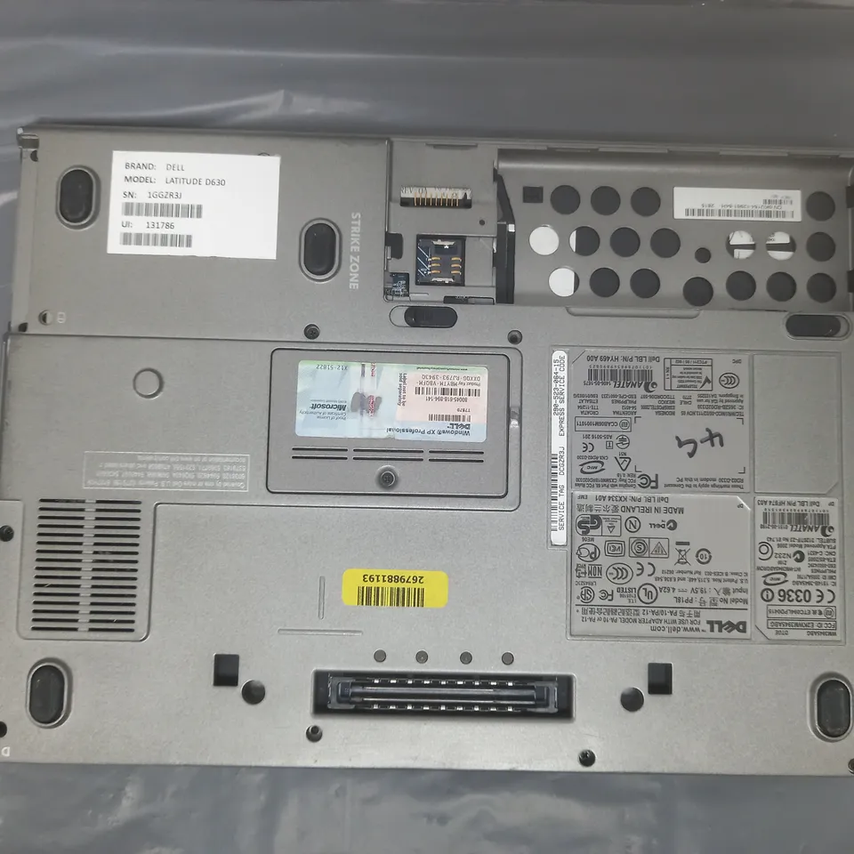 DELL LATITUDE D630 14 INCH	CORE 2 DUO T7100 1.80GHZ