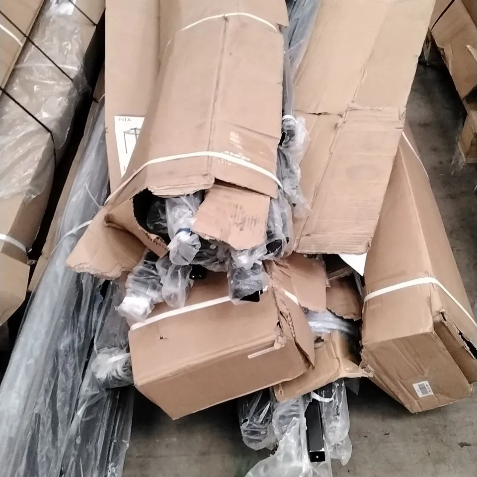 PALLET OF APPROXIMATELY 5 ASSORTED SLIDING GAZEBOS