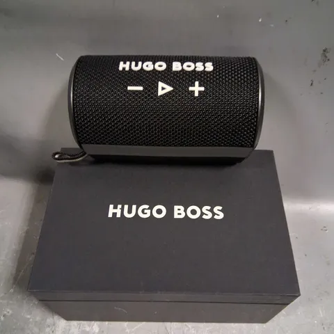 BOXED HUGO BOSS SPEAKER ICONIC BLACK