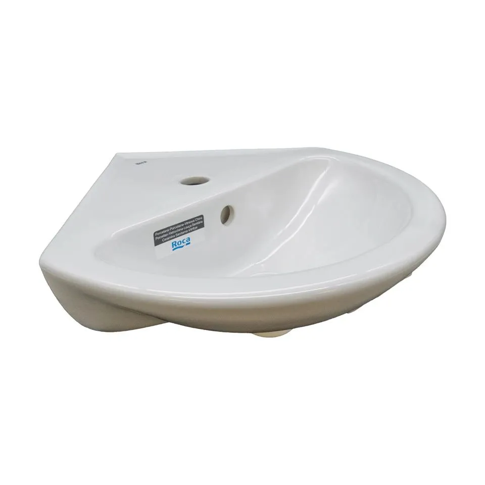 BOXED ROCA ROCA NEW STUDIO 1TH CORNER BASIN IN WHITE