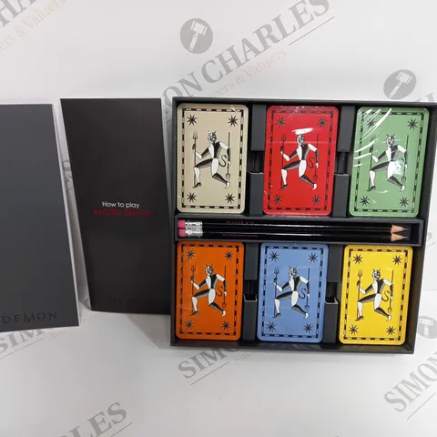 BOXED RACING DEMON CARD GAME