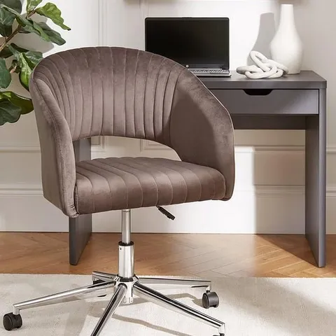 SOLAR OFFICE CHAIR - CHARCOAL (1 BOX)