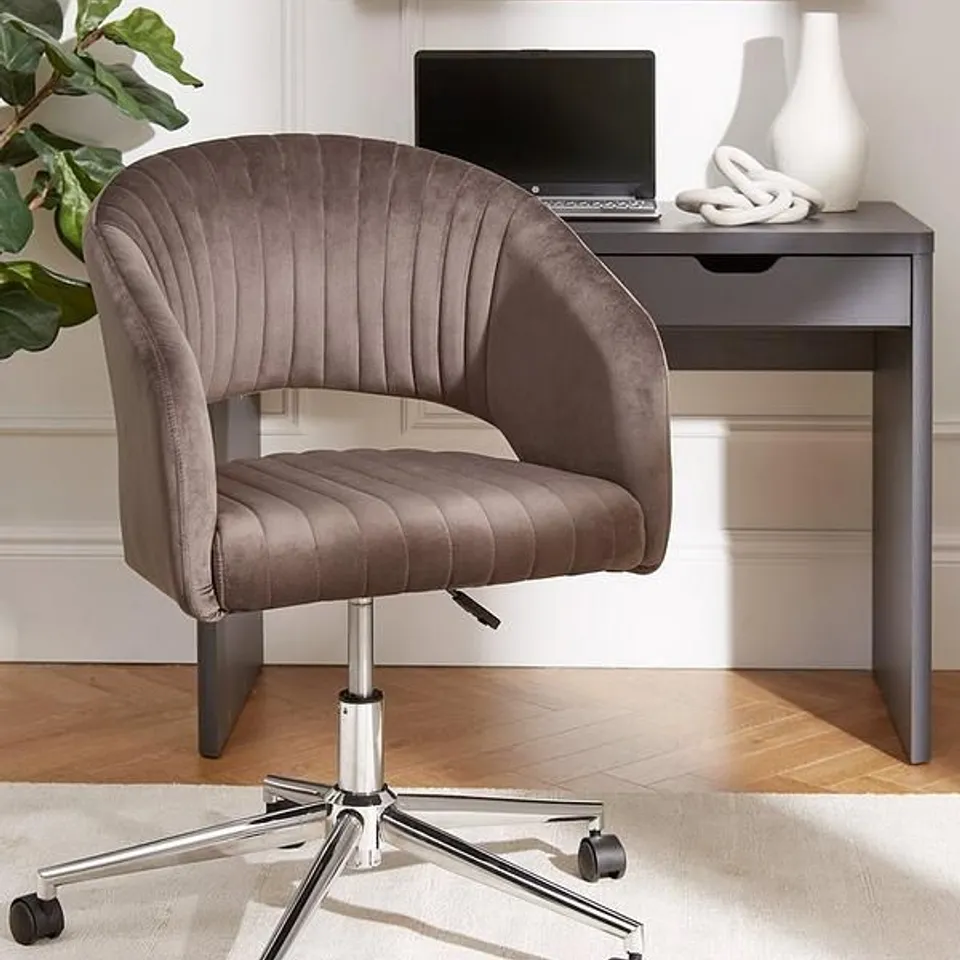 SOLAR OFFICE CHAIR - CHARCOAL (1 BOX)