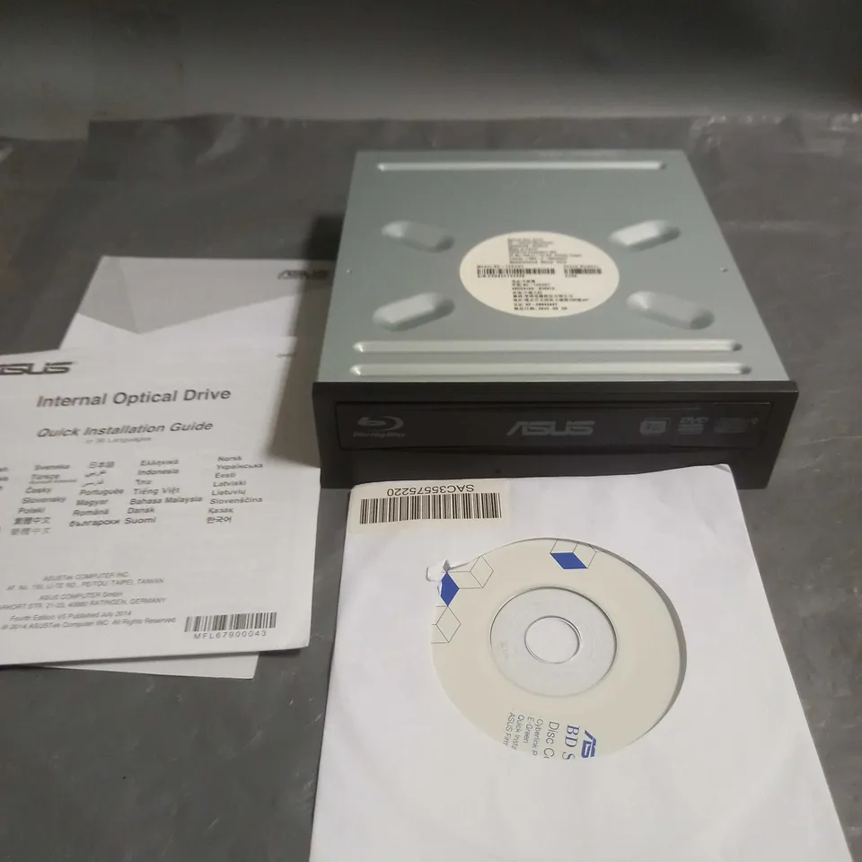 ASUS BLU-RAY COMBO DISC BURNER