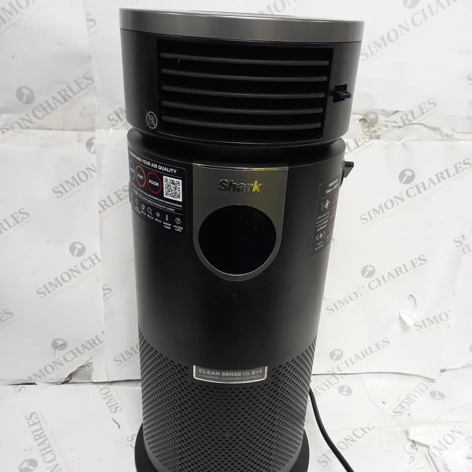 BOXED SHARK 3-IN-1 AIR PURIFIER, HEATER & FAN HC450