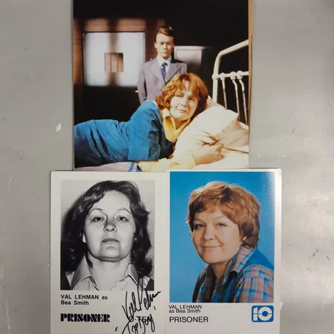 VAL LEHMAN PRISONER SIGNED PICTURE