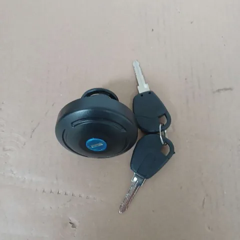 MOTORCYCLE PETROL CAP AND KEYS
