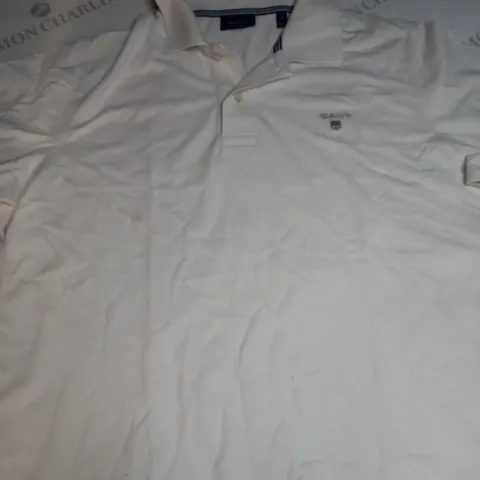 GANT LOGO POLO SHIRT SIZE S