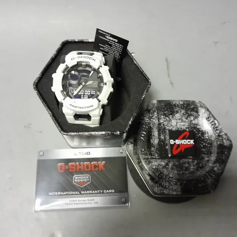 G-SHOCK WHITE BODIED SPORTS WATCH IN BOX