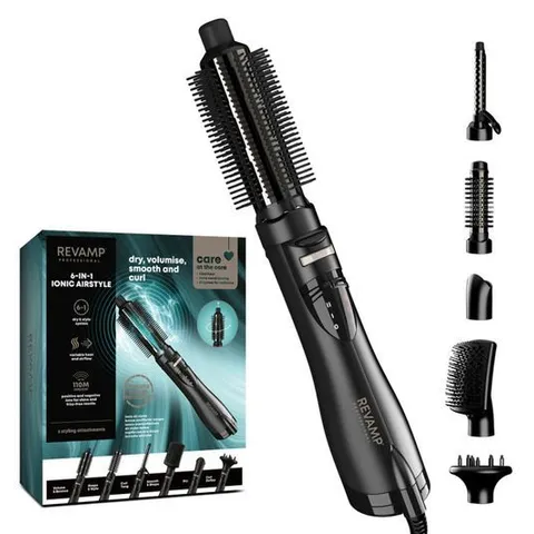 BOXED REVAMP PROFESSIONAL 6-IN-1 IONIC AIRSTYLE
