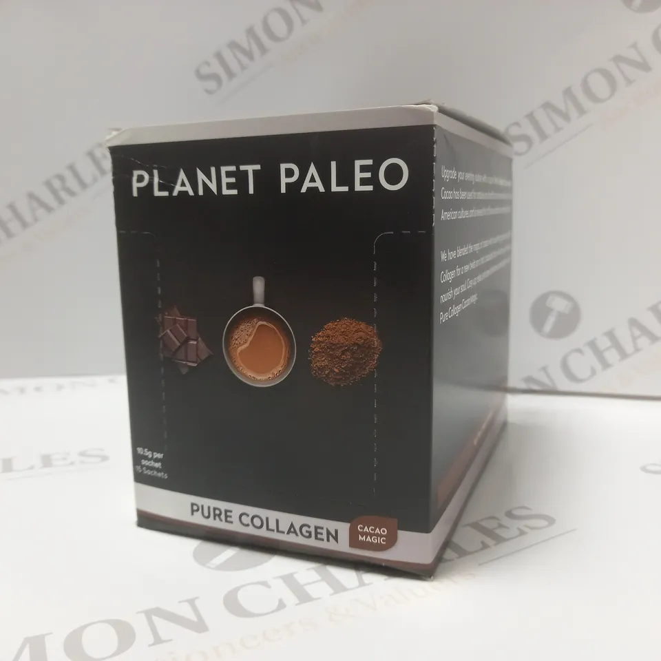 PLANET PALEO PURE COLLAGEN (15 X 10.5G) - CACAO MAGIC