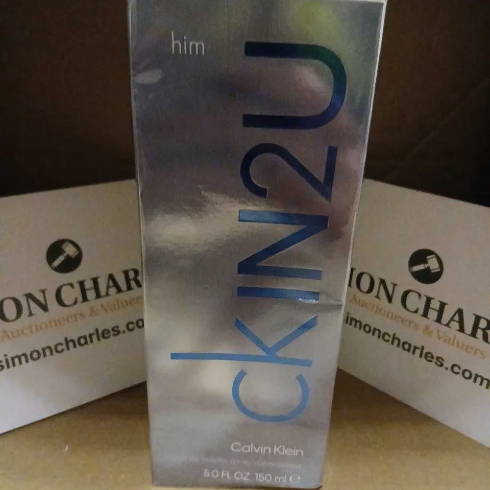 BOXED AND SEALED CALVIN KLEIN CKIN2U HIM EAU DE TOILETTE 150ML