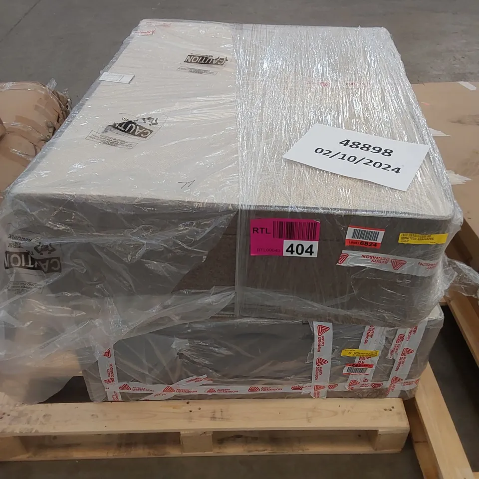 BAGGED OTTOMAN DIVAN BED (2 PIECES)