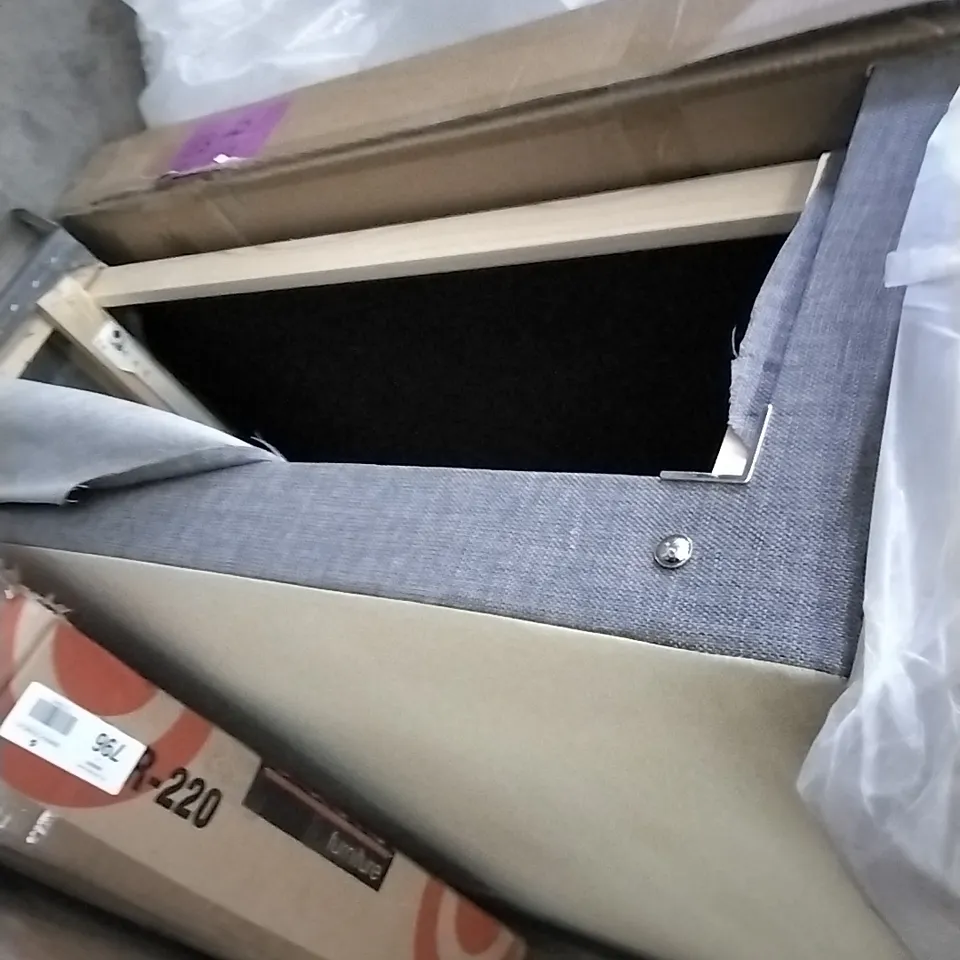 GREY SINGLE DIVAN BASE PART