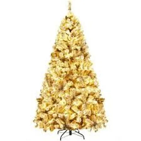 BOXED LIGHTED ARTIFICIAL PINE CHRISTMAS TREE