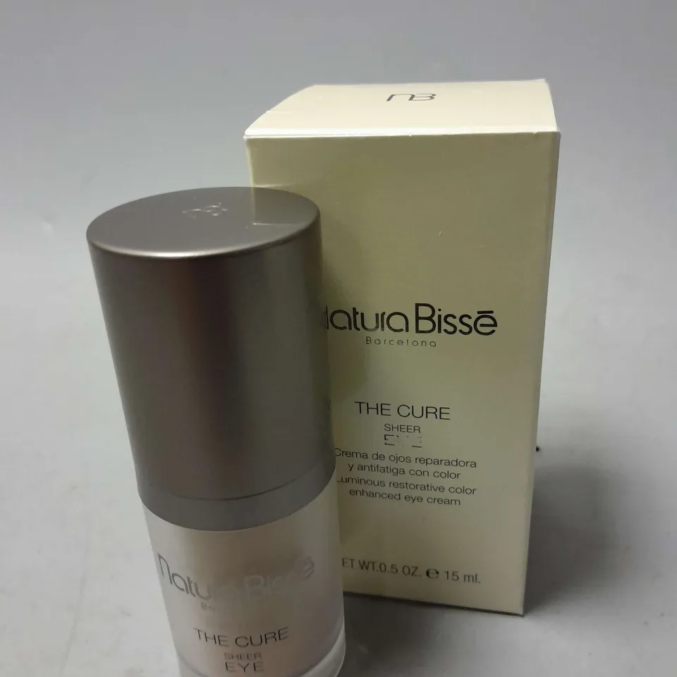 NATURA BISSE THE CURE SHEER EYE CREAM 0.5 OZ