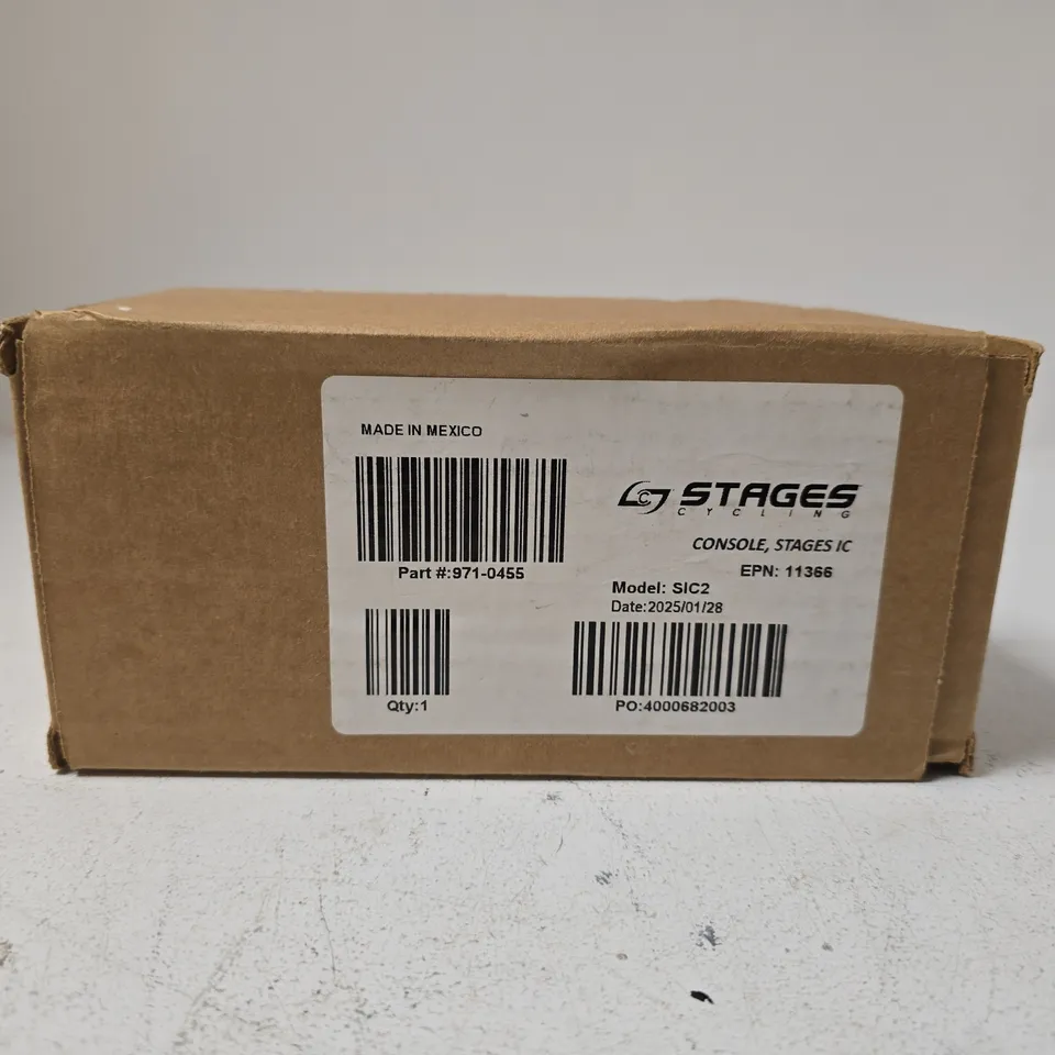 BOXED STAGES SIC2 BLUETOOTH/ANT+ CONSOLE