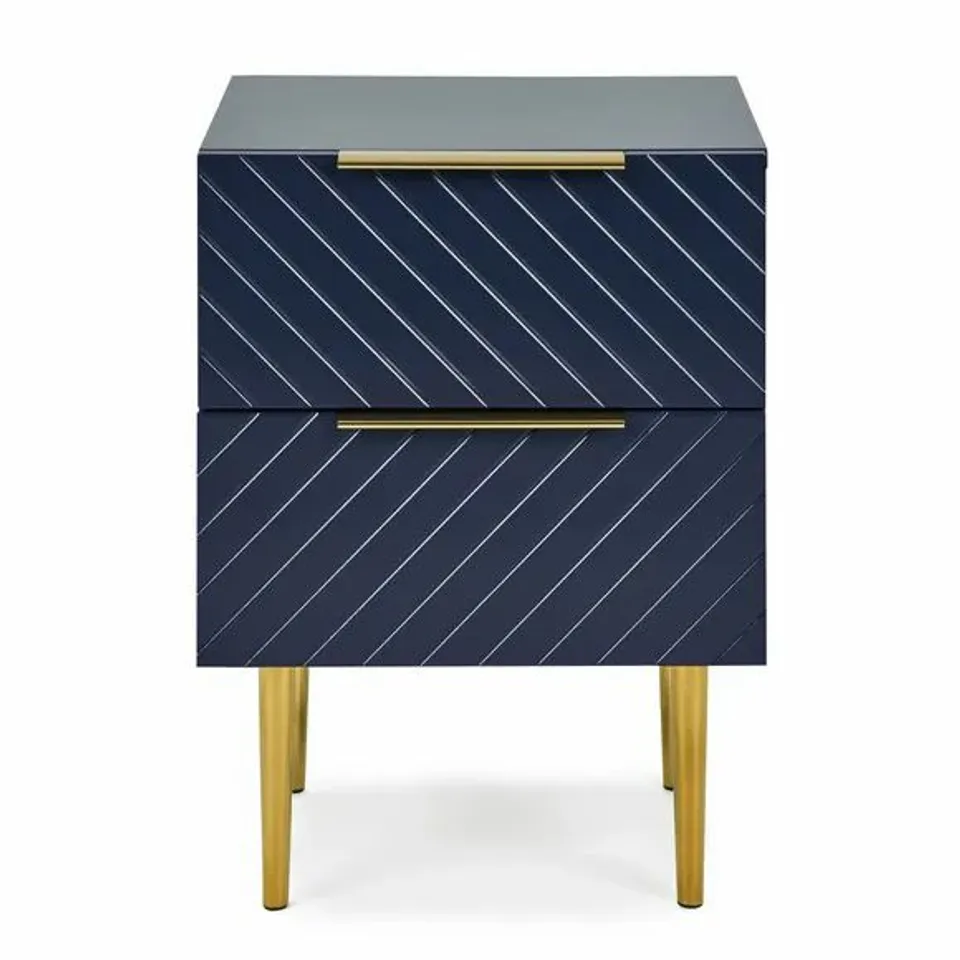 BOXED MAURICE NAVY BEDSIDE
