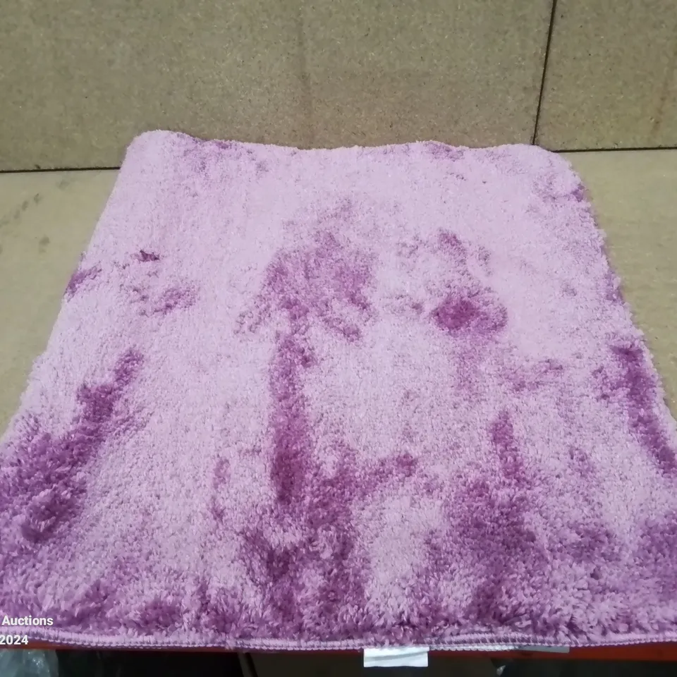 BRAND NEW PACO HOME 750 PURPLE LAGOS RUG SIZE 70CM X 120CM 