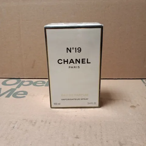 BOXED AND SEALED CHANEL NO 19 EAU DE PARFUM 100ML