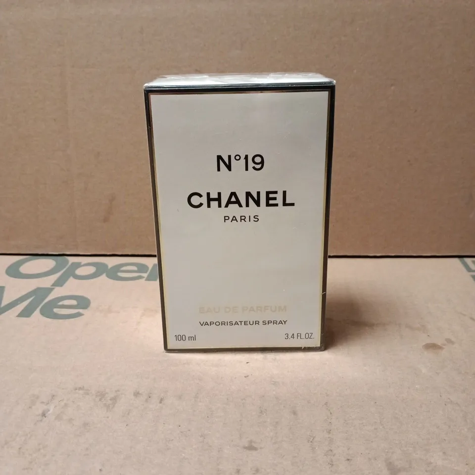 BOXED AND SEALED CHANEL NO 19 EAU DE PARFUM 100ML
