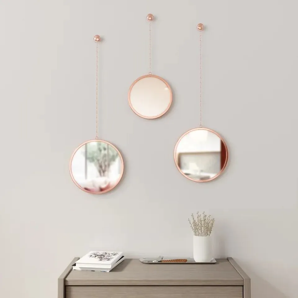 BOXED UMBRA DIMA ROUND MIRRORS SET 