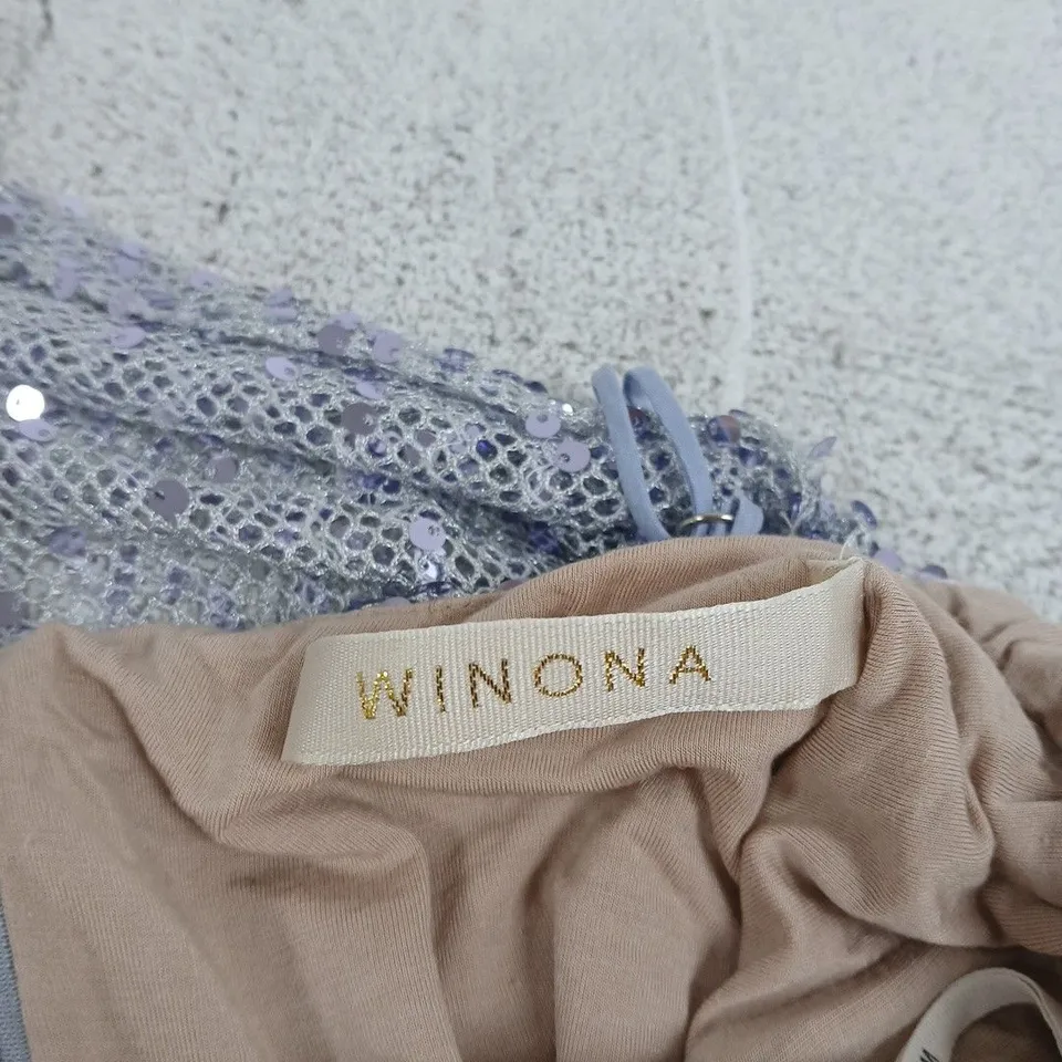 WINONA SEQUIN DRESS – LILAC & SILVER, WOMEN’S EVENINGWEAR 
