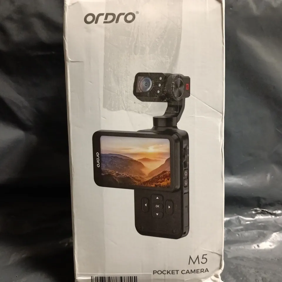 BOXED ORDRO M5 POCKET CAMERA