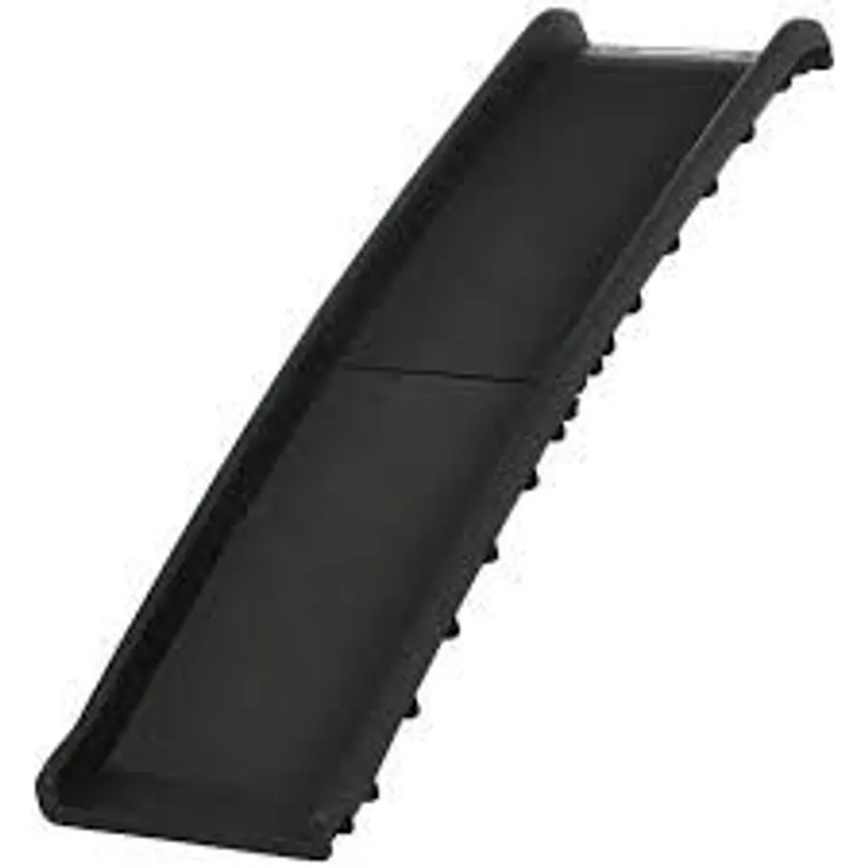 BOXED PAWHUT FOLDABLE PET RAMP DOG CAR RAMP FOR SUVS, CARS - BLACK