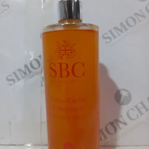 SBC CITRUS CAVIAR & MANDARIN BODY WASH & SHAMPOO (500ML)