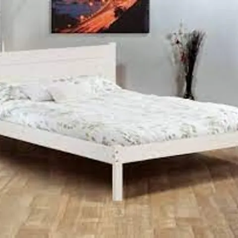 BOXED 3'0 CLIFTON BED , IN WHITE - INCOMPLETE ONLY BOX 1 OUT OF 2 , NO BOX 2