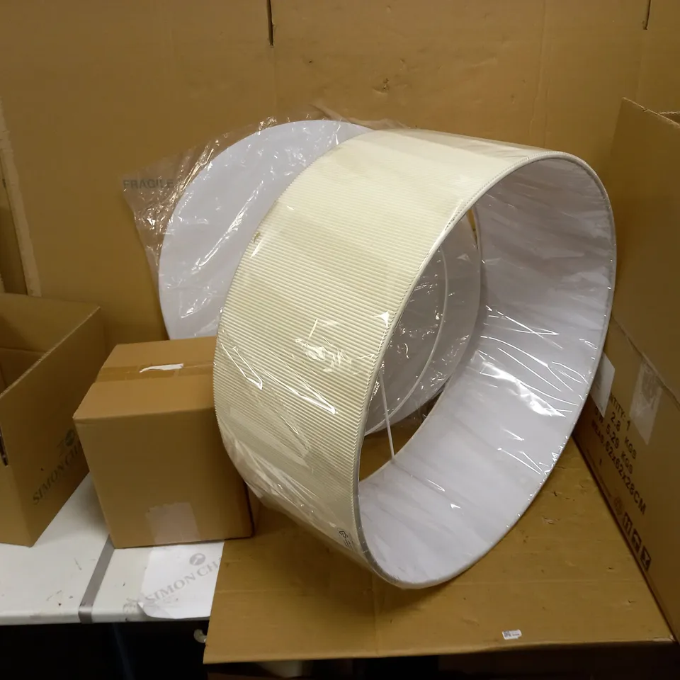 ZARAGOZA 50CM CREAM CEILING LIGHT