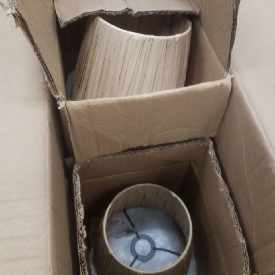 BOX CONTAINING 3 RAFFIA 18CM SHADES - NATURAL RAFFIA