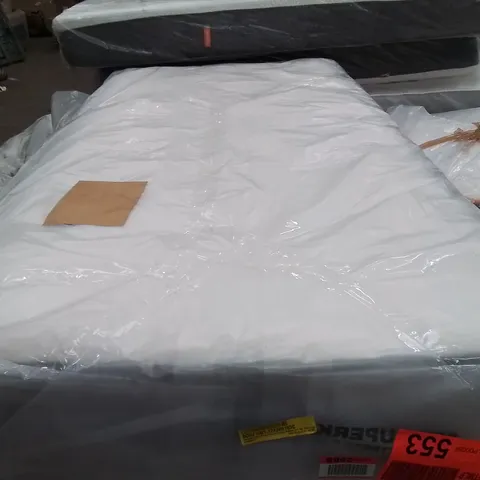 QUALITY BAGGED GEHTMANN 26CM THICK MEDIUM HYBRID SPRUNG PILLOW TOP MATTRESS